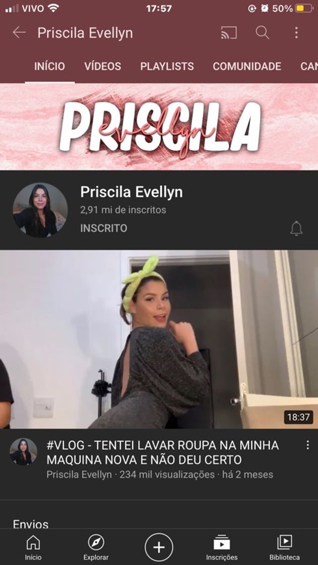 Moda Priscila Evellyn