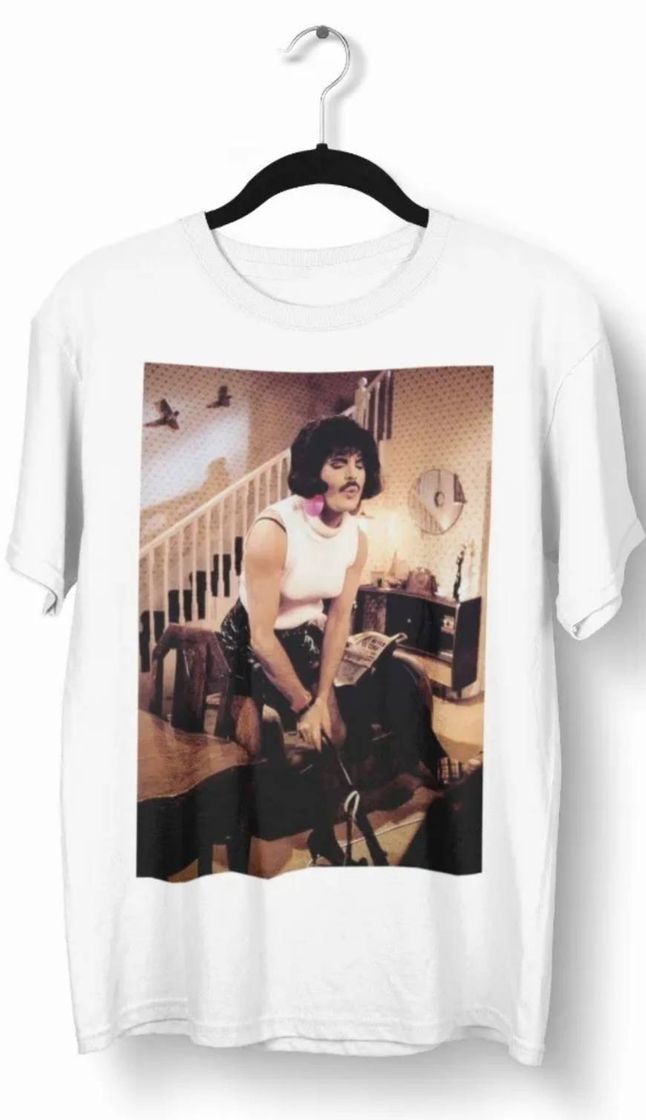 Moda Camiseta Freddie Mercury