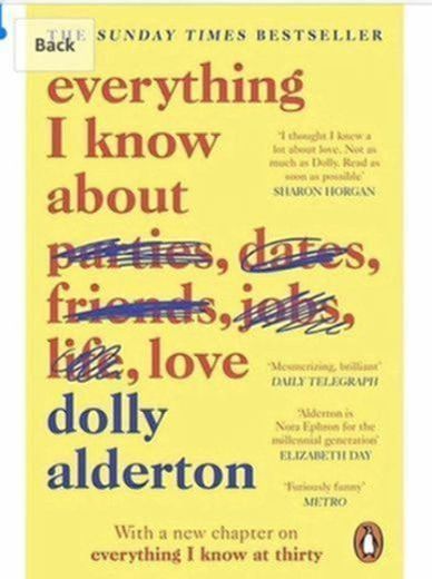 Everything I Know About Love- Dolly Alderton 