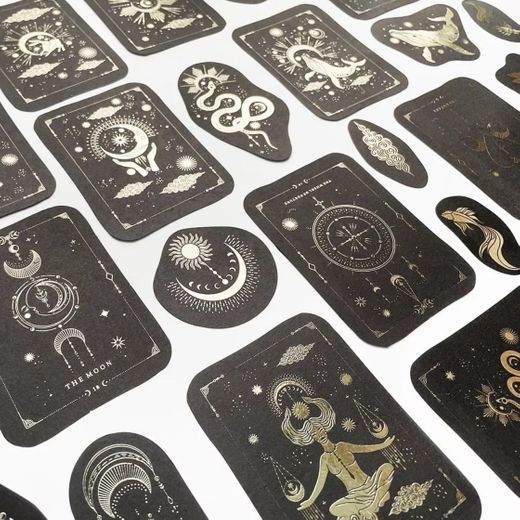 Mengtai constellation gold stickers
