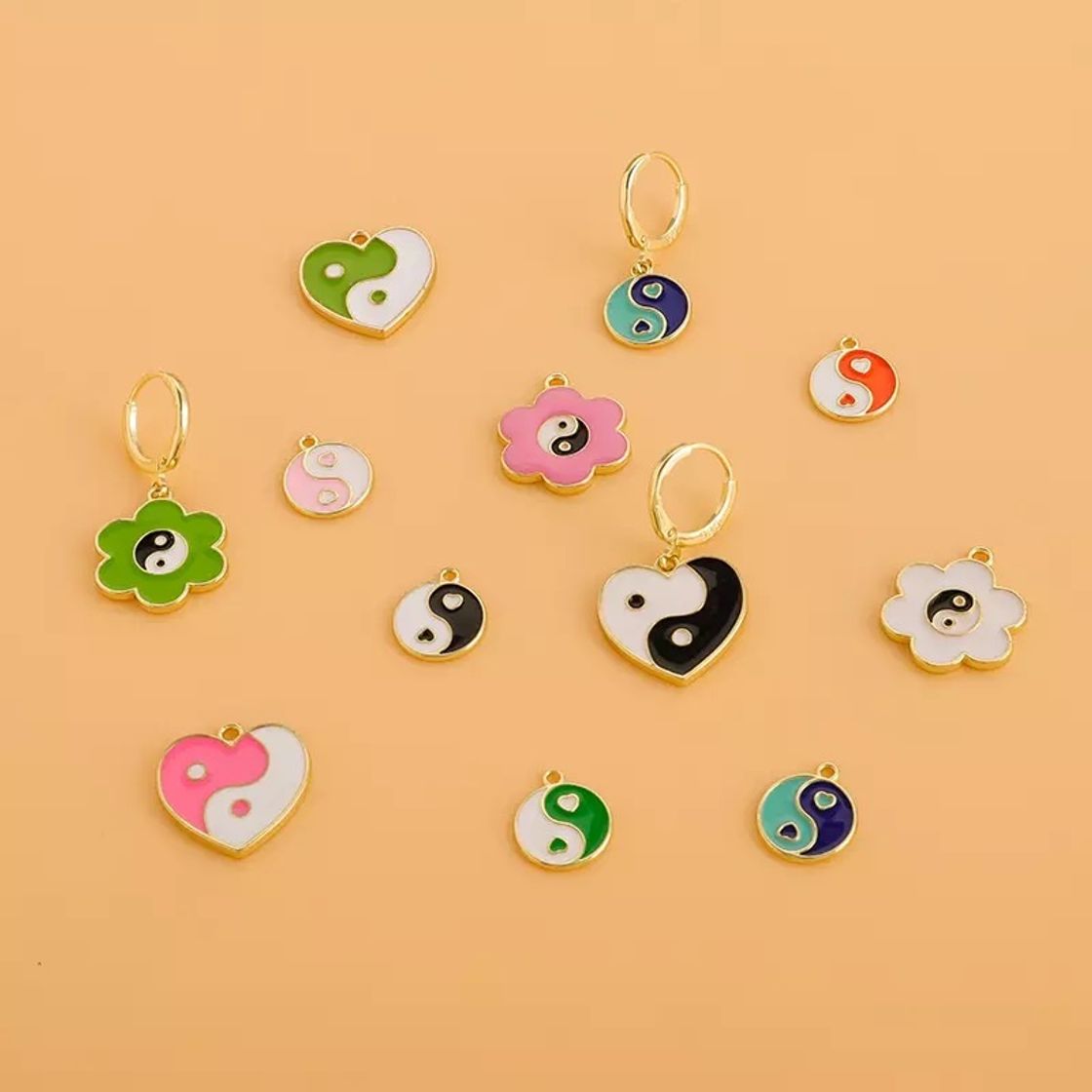 Social Ying Yang charms