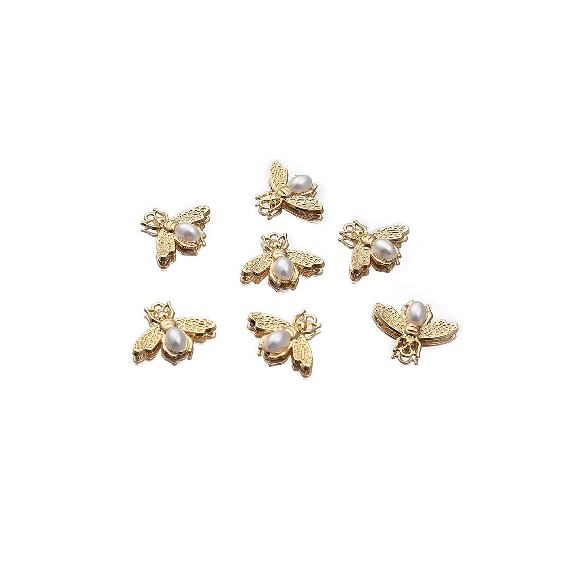 Social Bee pearl charms