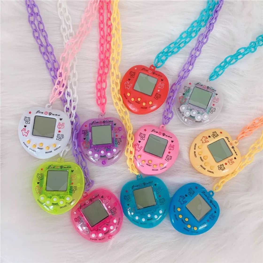 Moda Tamagotchi necklace