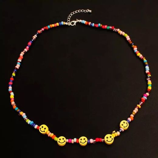 Happy Face necklace 