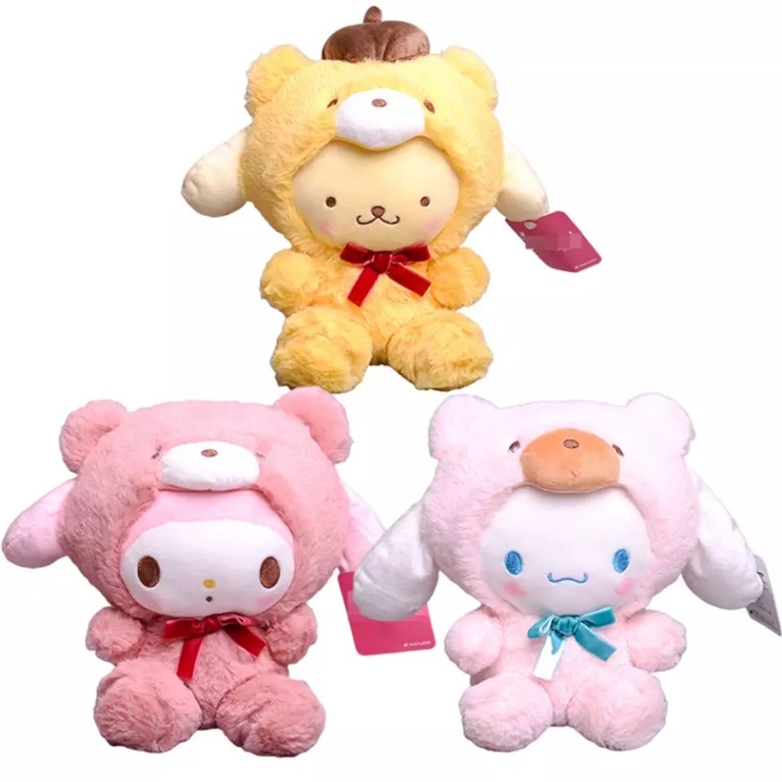 Fashion Sanrio bear plushies