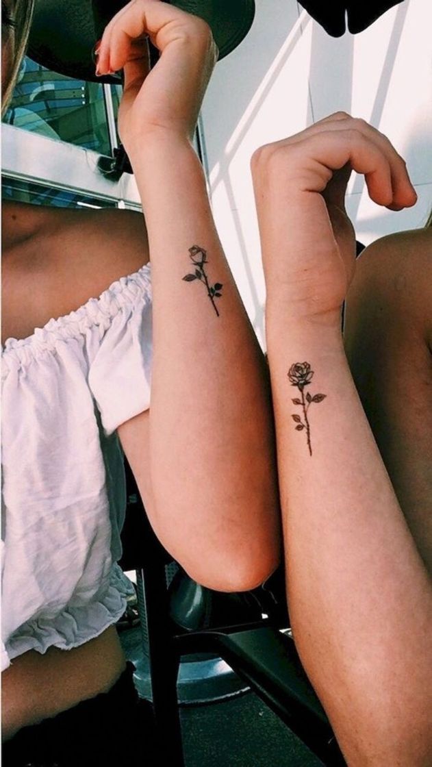 Fashion Tatuagem de flor🌸