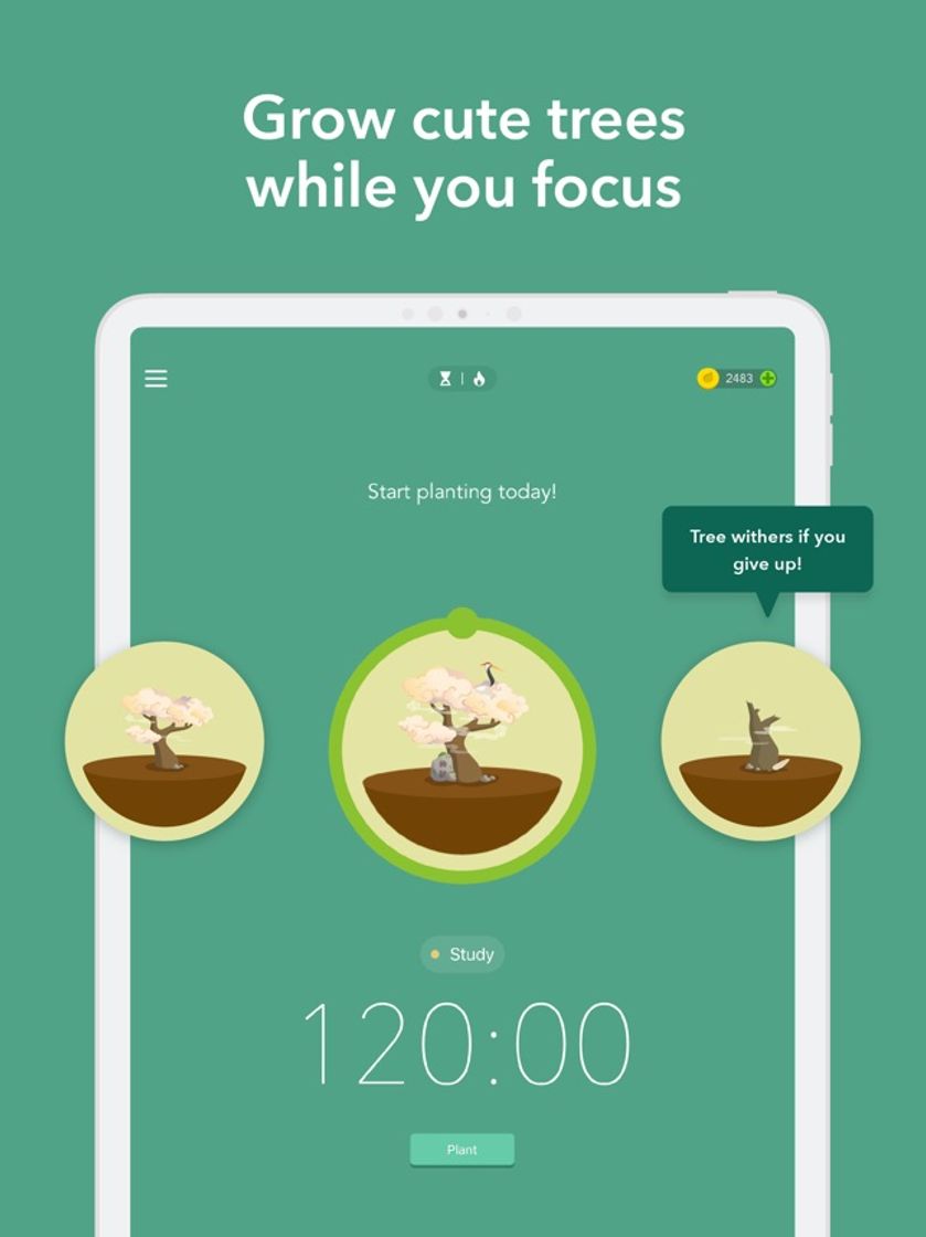 App Forest - Stay focused