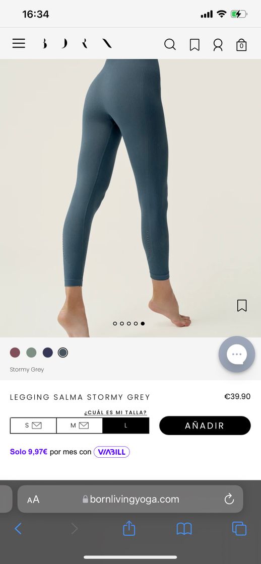 Moda Leggins largos Born Living Yoga