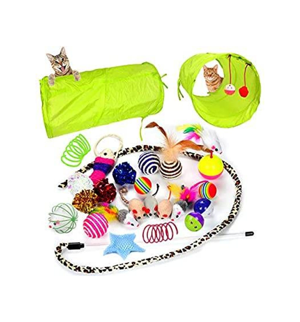 Social Kit de Brinquedos Ideais para Gatos