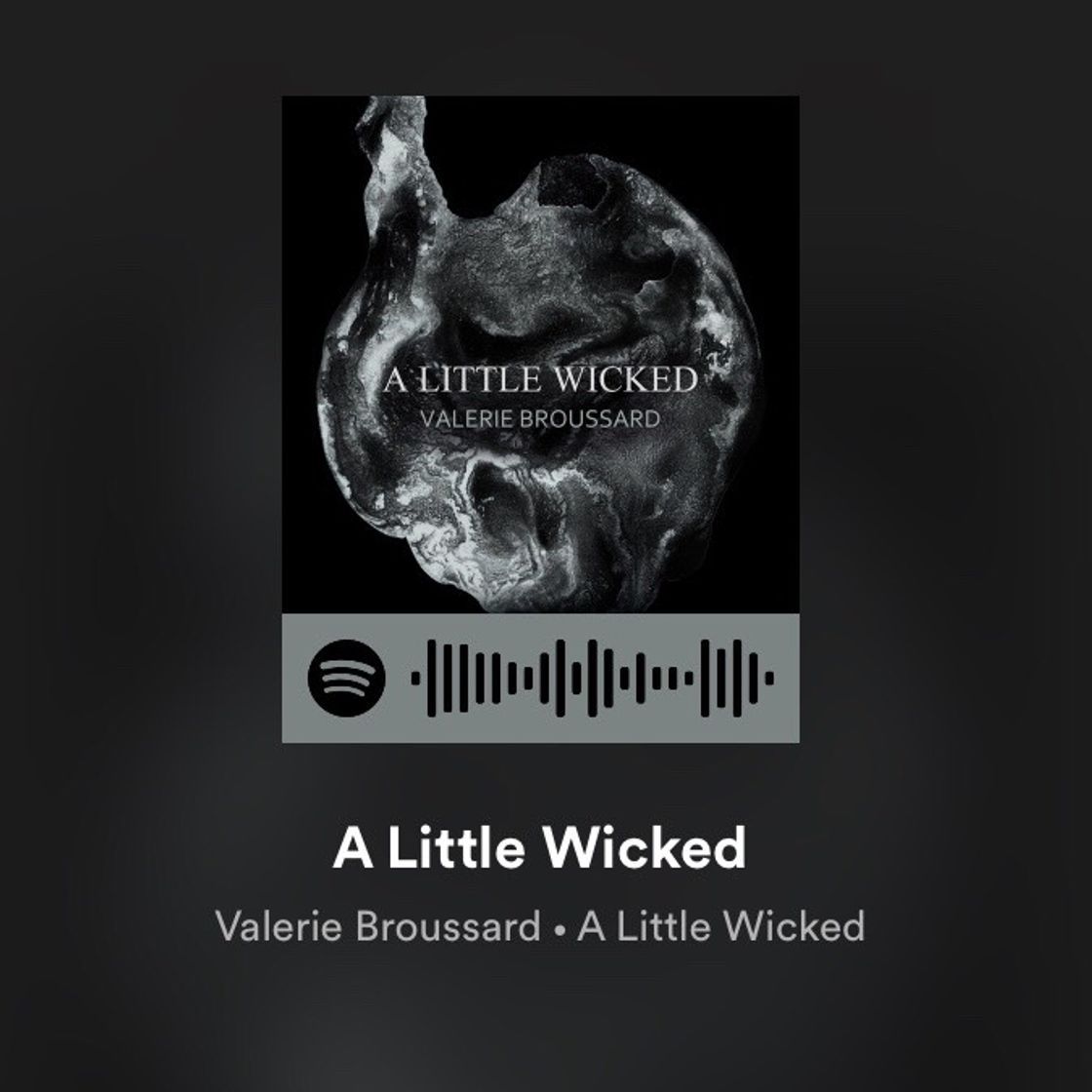 Music A Little Wicked - Valerie Broussard