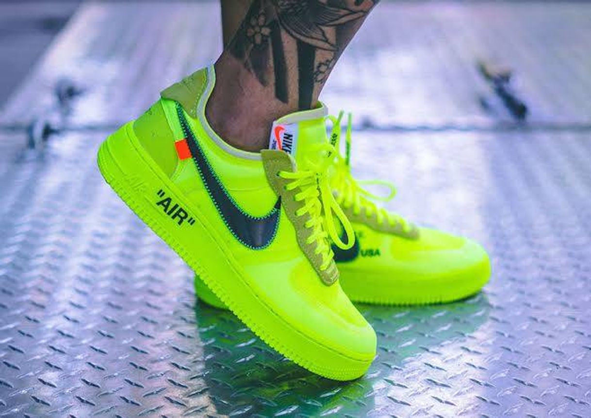 Social Nike Air Force 1 Low x Off White - Volt