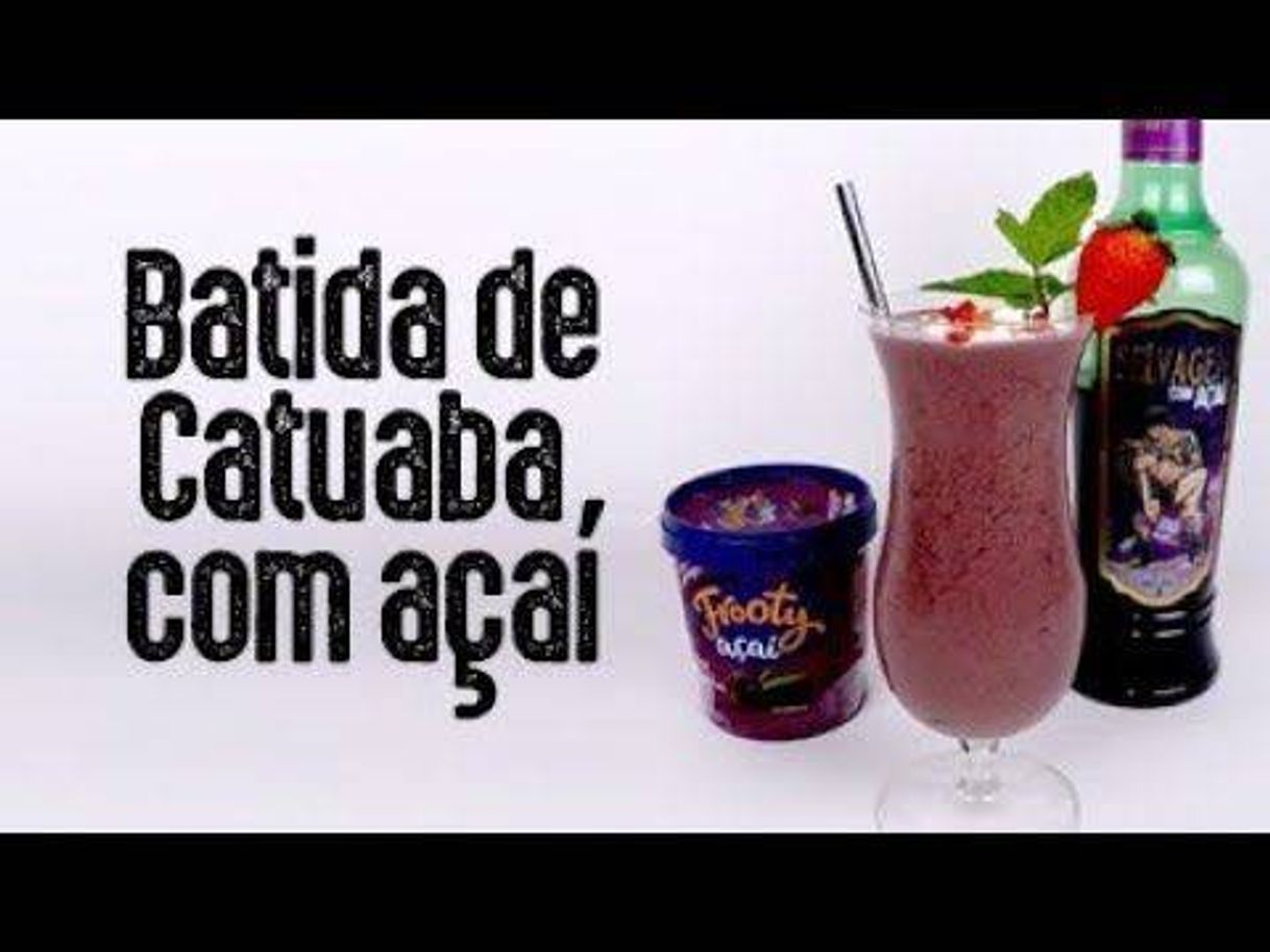 Fashion Batidinha de catuaba com açaí 😋