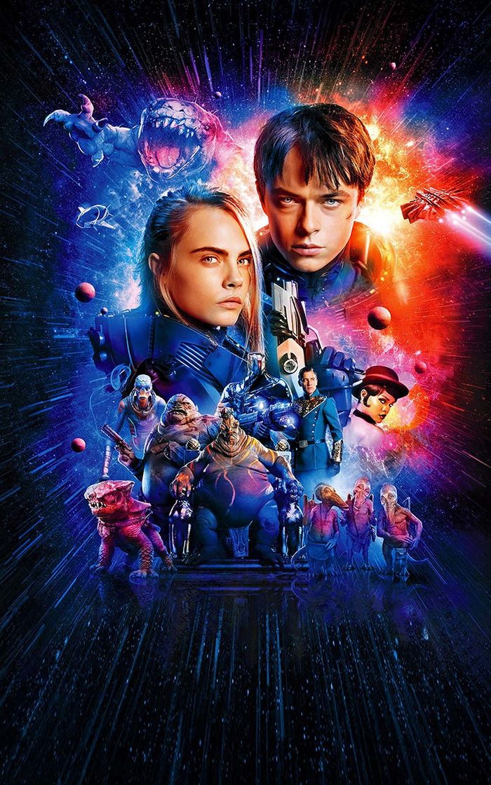 Película Valerian y la ciudad de los mil planetas