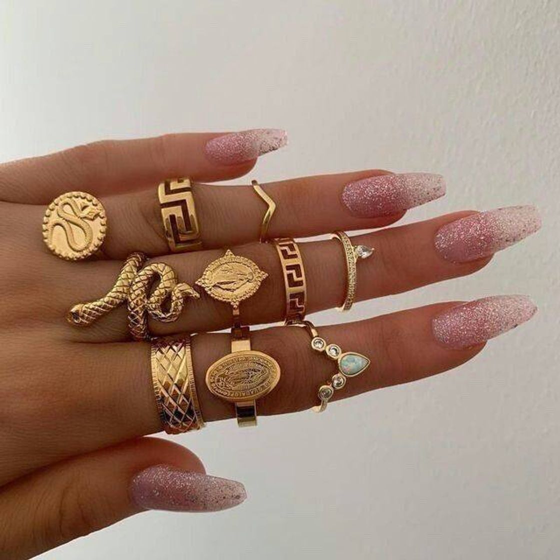 Moda Golden Rings 