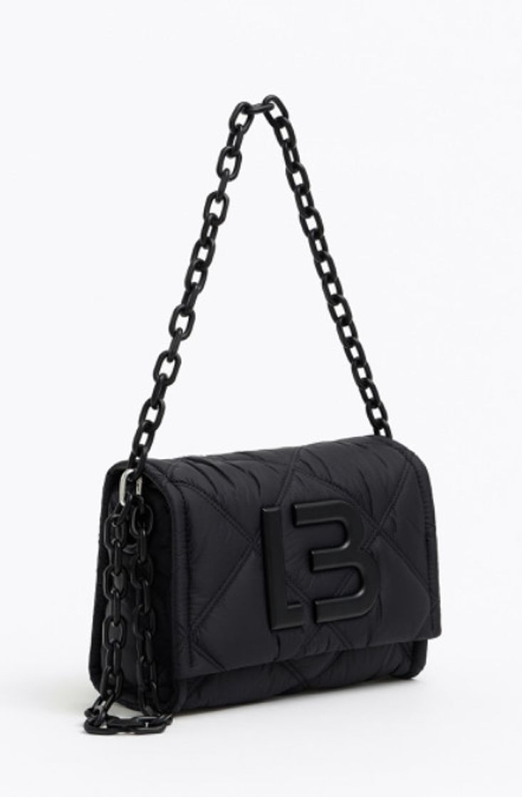Social BOLSO SOLAPA S NYLON ACOLCHADO NEGRO 