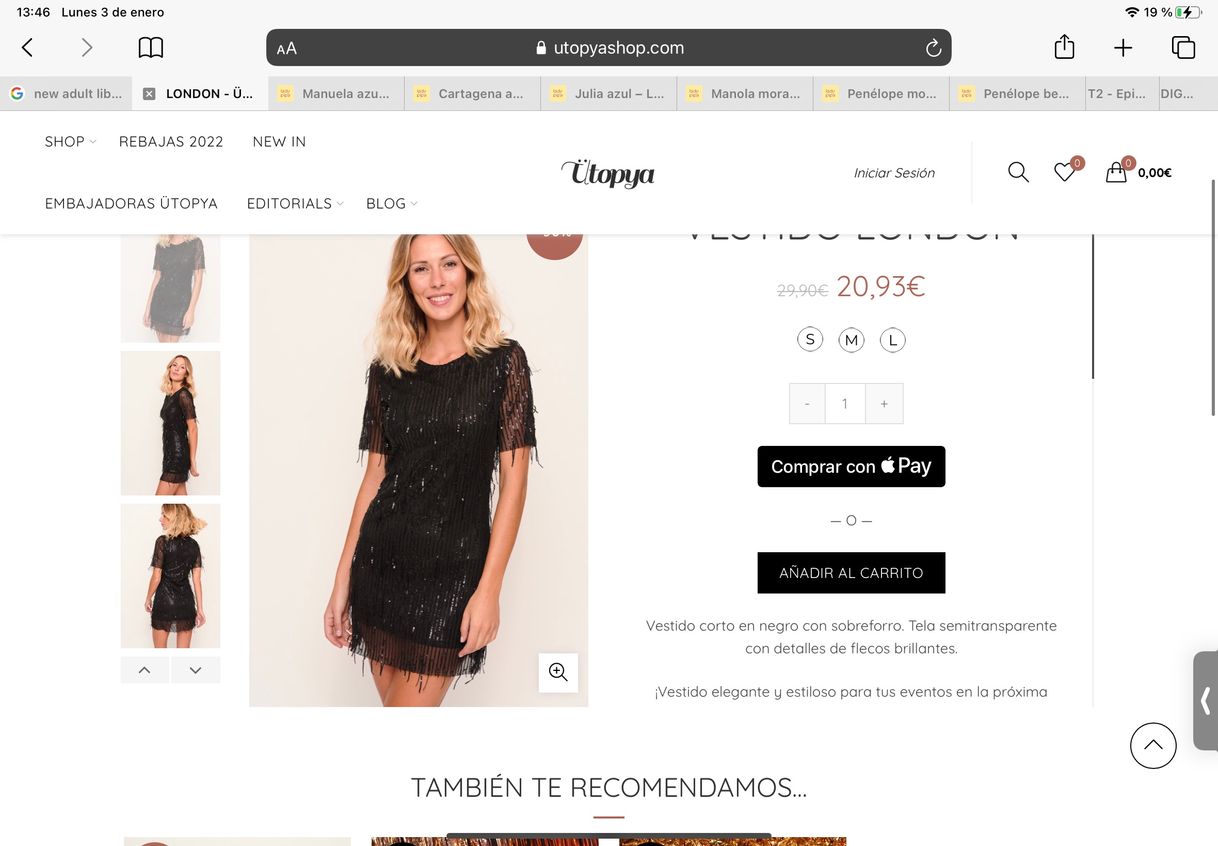 Moda Vestido negro