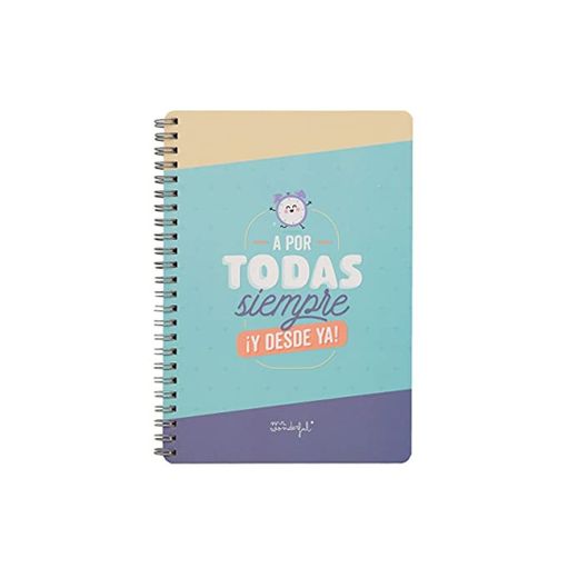 Mr. Wonderful Libreta pequeña - A por todas