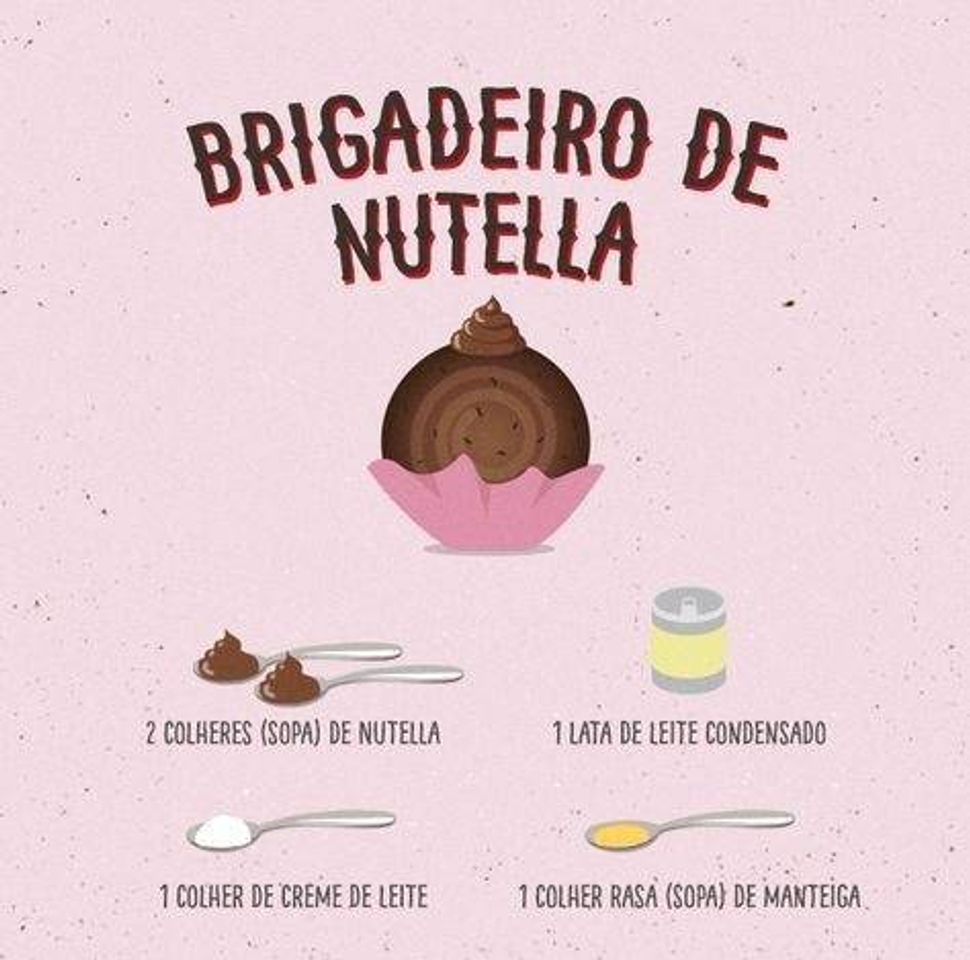 Moda Brigadeiro de Nutella