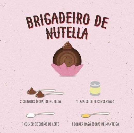 Brigadeiro de Nutella