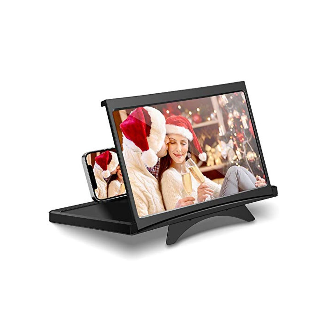 Social Tensphy Lupa de Pantalla de teléfono Amplificador de teléfono Inteligente con Pantalla