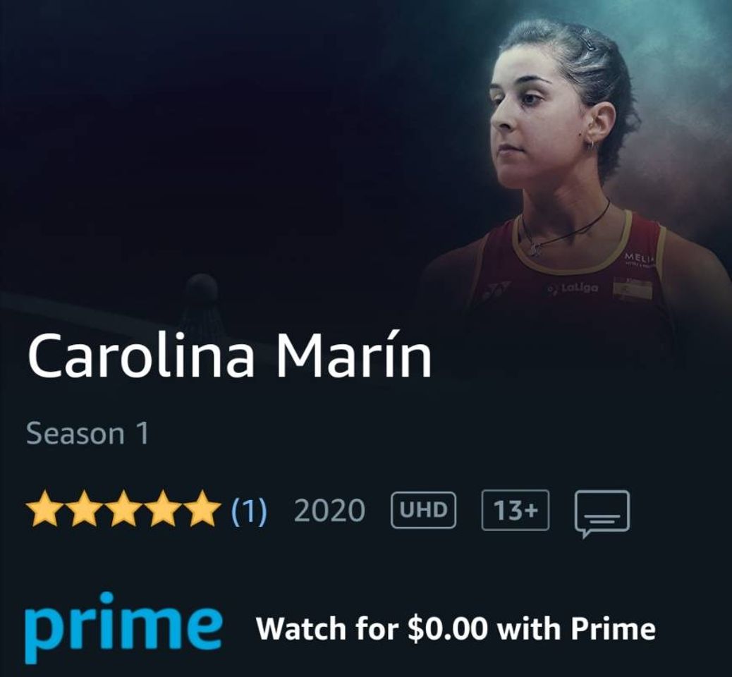 Serie Carolina Marín Amazon prime