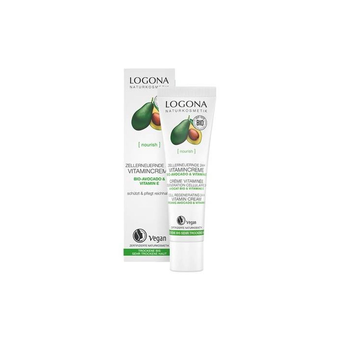 Producto Crema Vitamínica Regenadora 24H Aguacate & Vitamina E