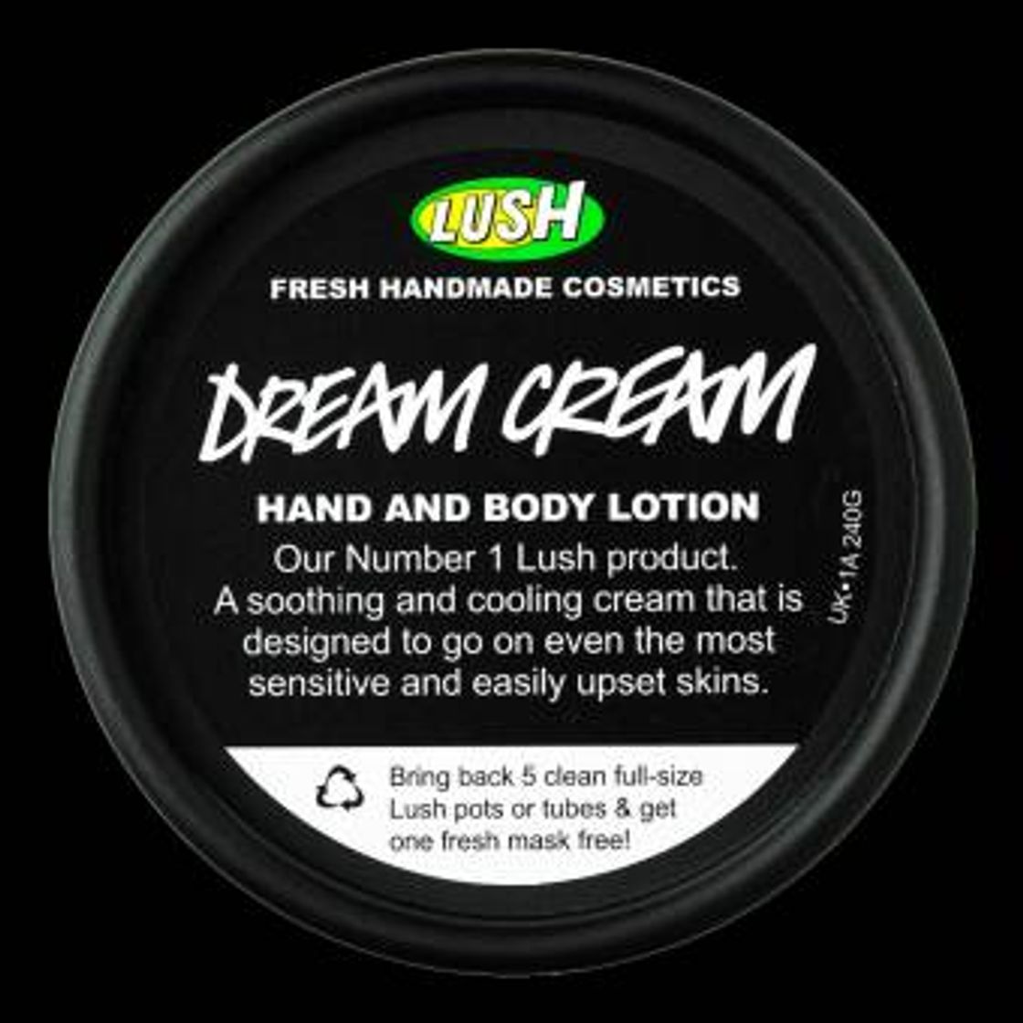 Producto Dream cream lush