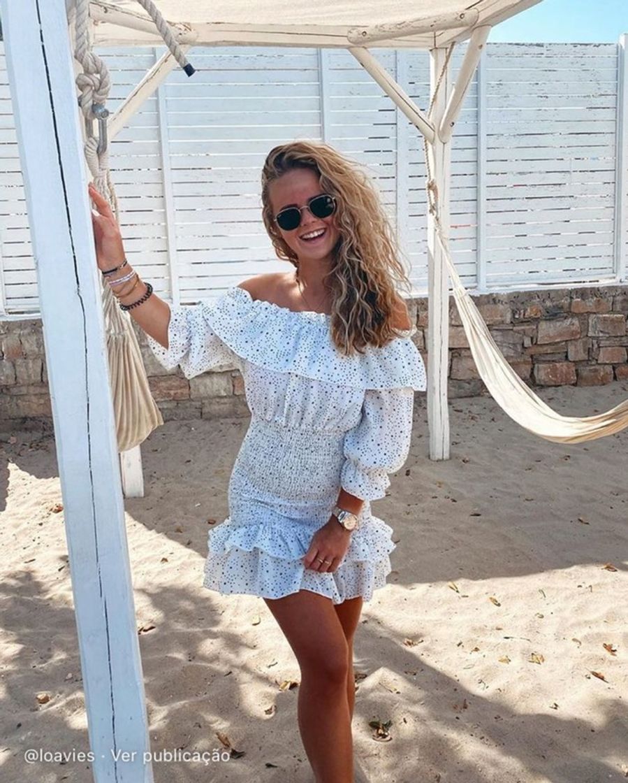Off shoulder jurk 