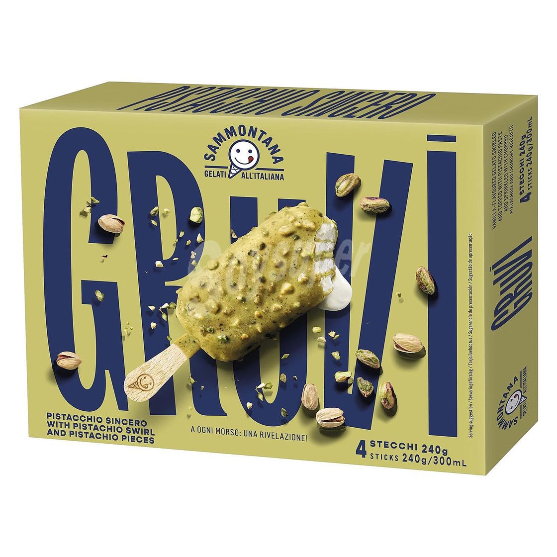 Social Helado pistacho GRUVI SAMMONTANA 