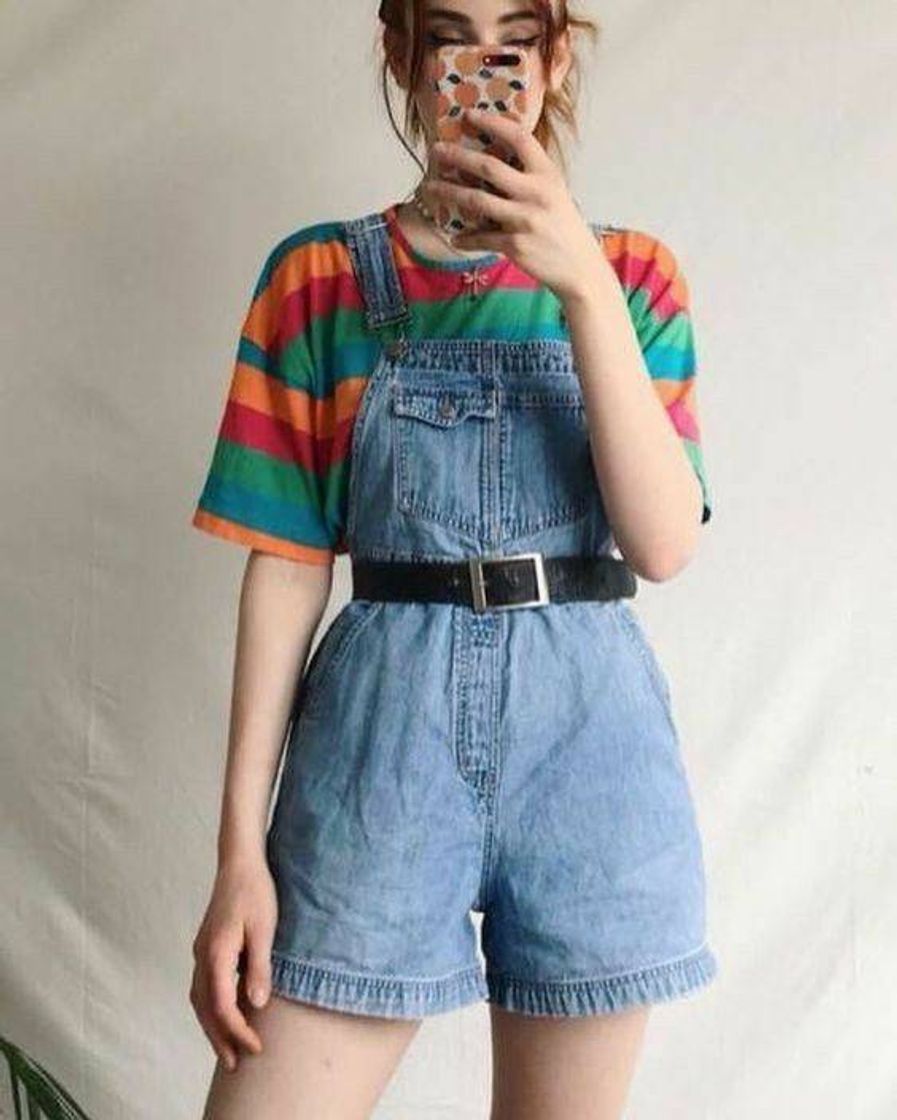 Social Eu amo um look colorido💛🧡❤