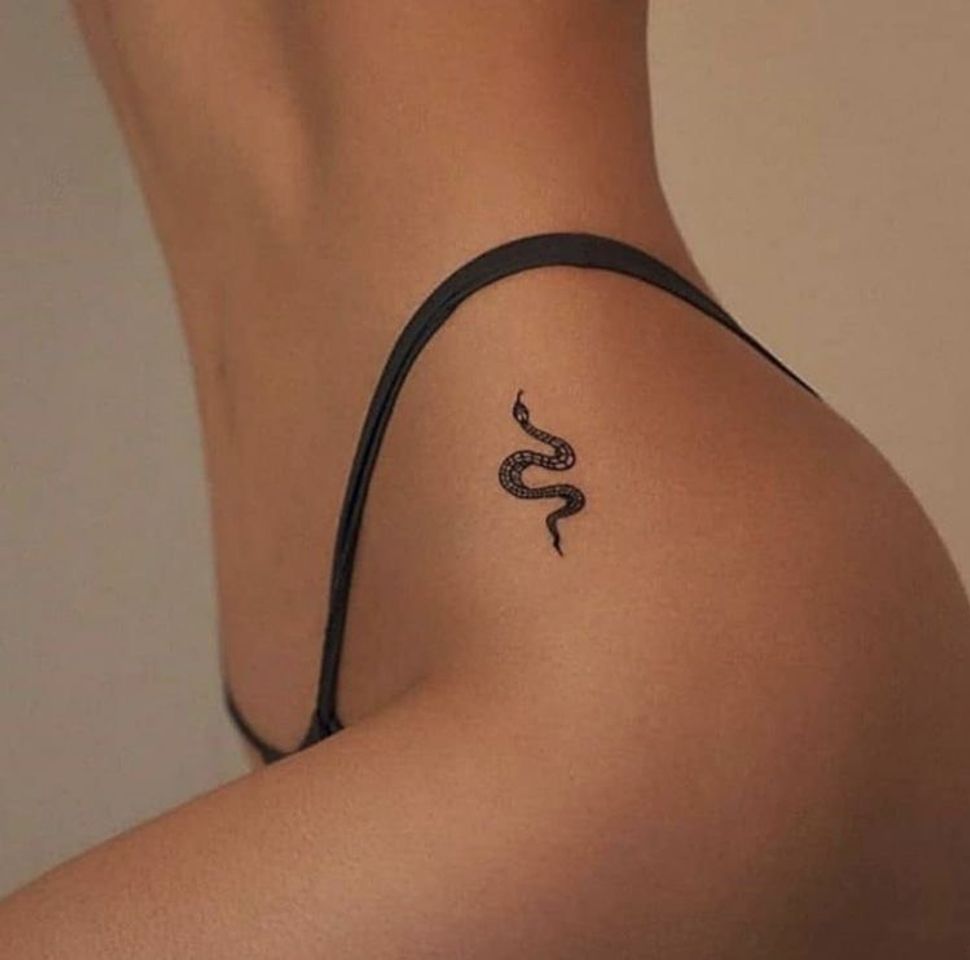 Moda Tatuagem de cobra feminina;;