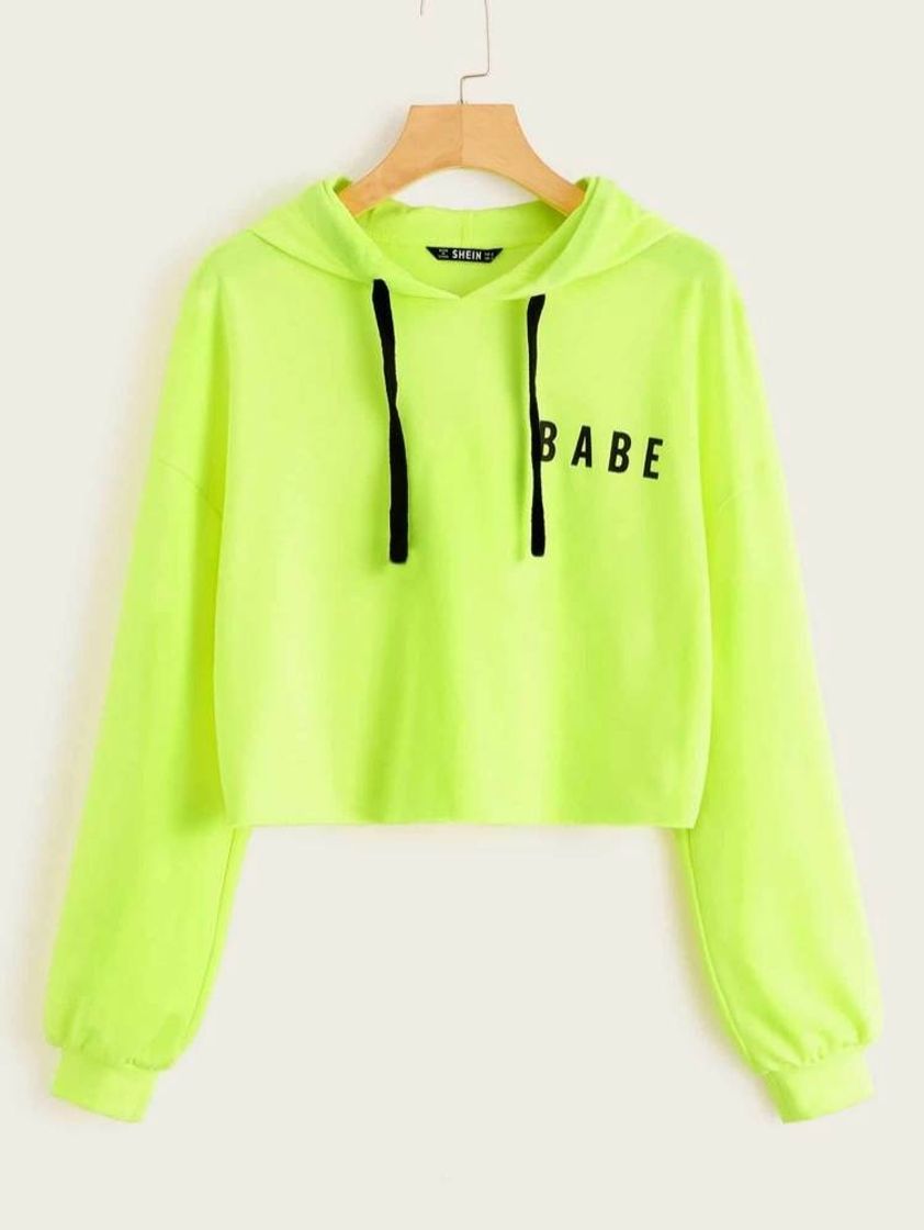 Moda Sudadera fluorescente 