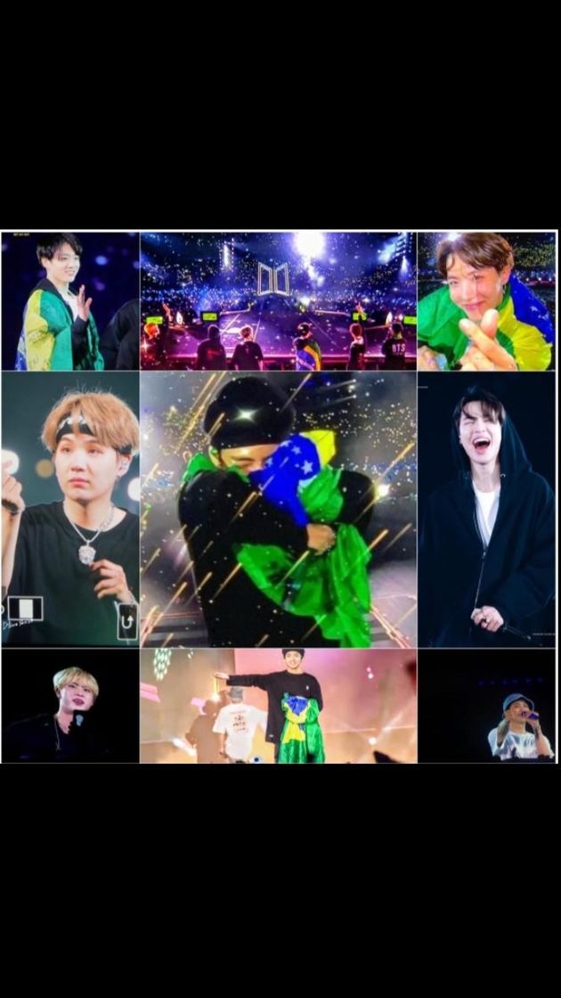 Social Tomará q essa hora chega  show  em brasil 2022 bts