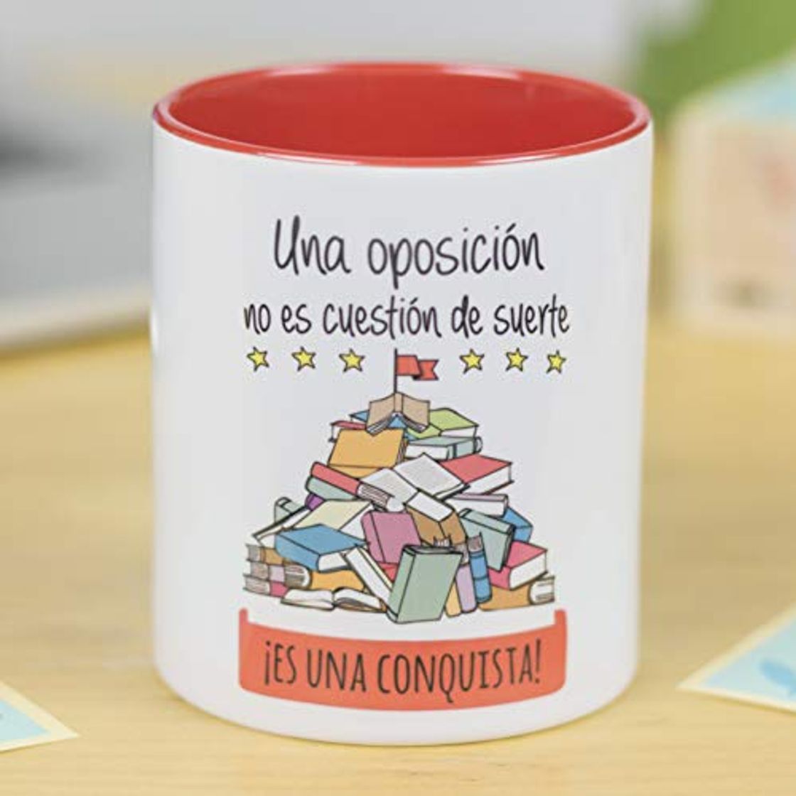 Products La Mente es Maravillosa - Taza con Frase y dibujo. Regalo original