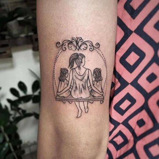 Tatuagem mãe e filha