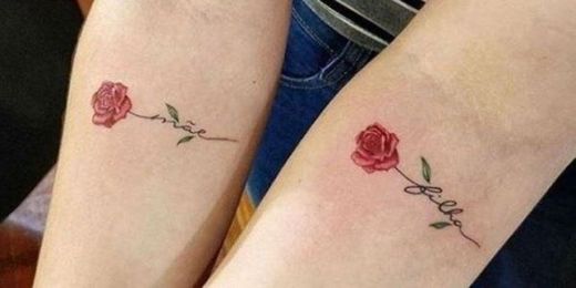 Tatuagem para mãe e filha