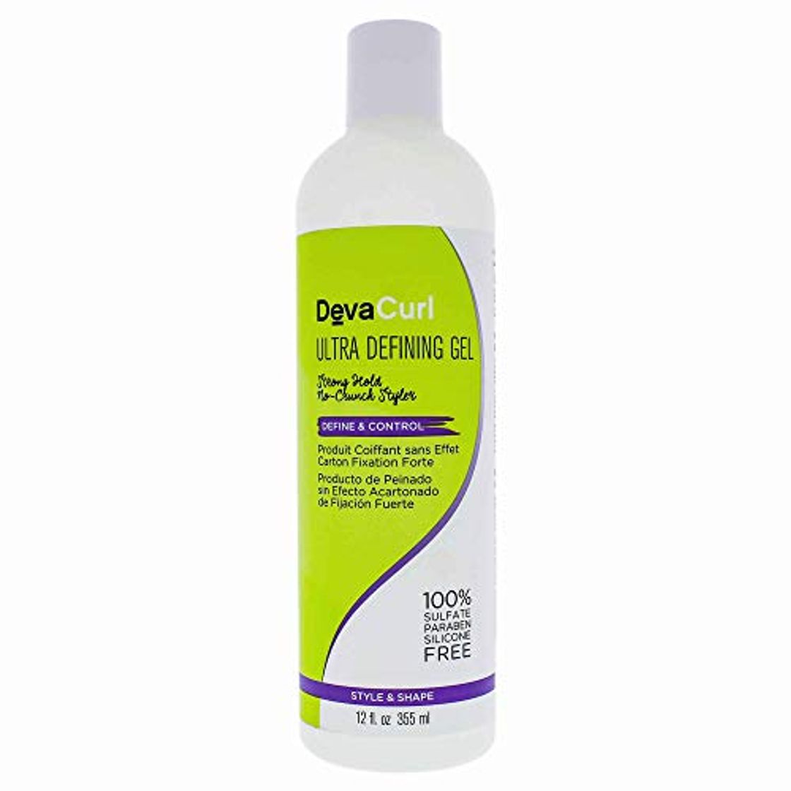 Beauty DevaCurl Devacurl Ultra Defining Hair Gel, 12Oz Tapones para los oídos 5