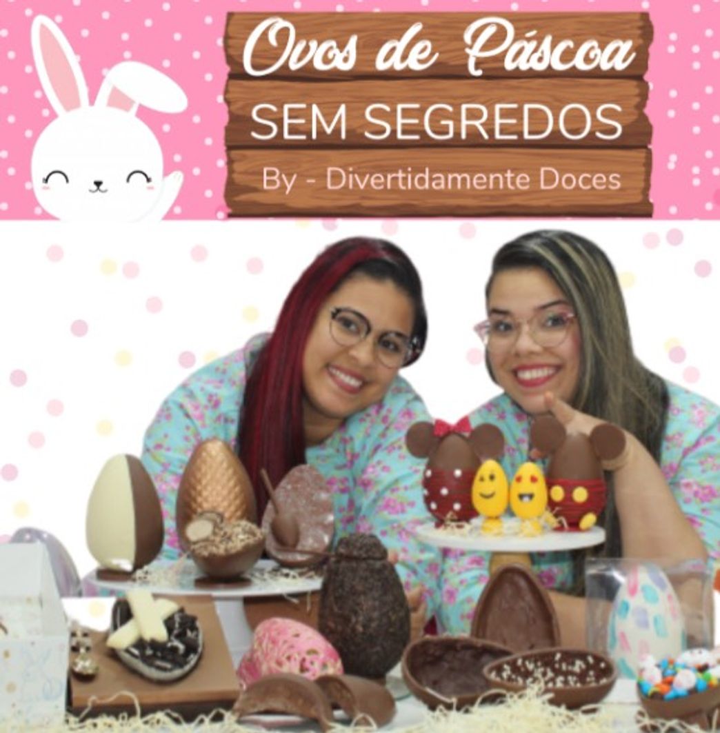 Moda Curso de fabricação de Ovos de Páscoa artesanais 