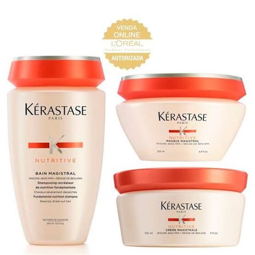 Kérastase Nutritive Magistral Kit - Shampoo + Leave-In + Más
