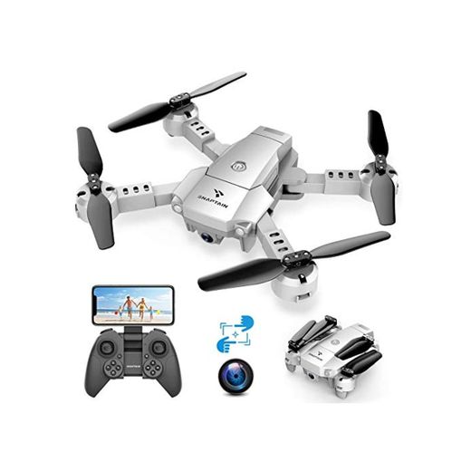 SNAPTAIN A10 Mini Drone con Cámara 720P HD Plegable FPV Control de