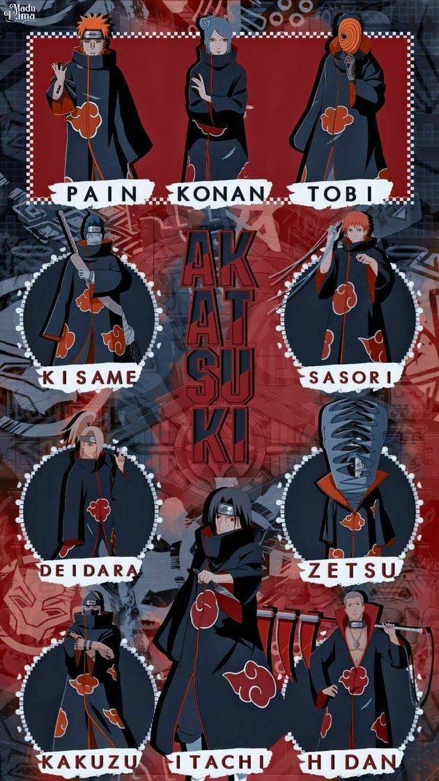 Moda Akatsuki ❤️