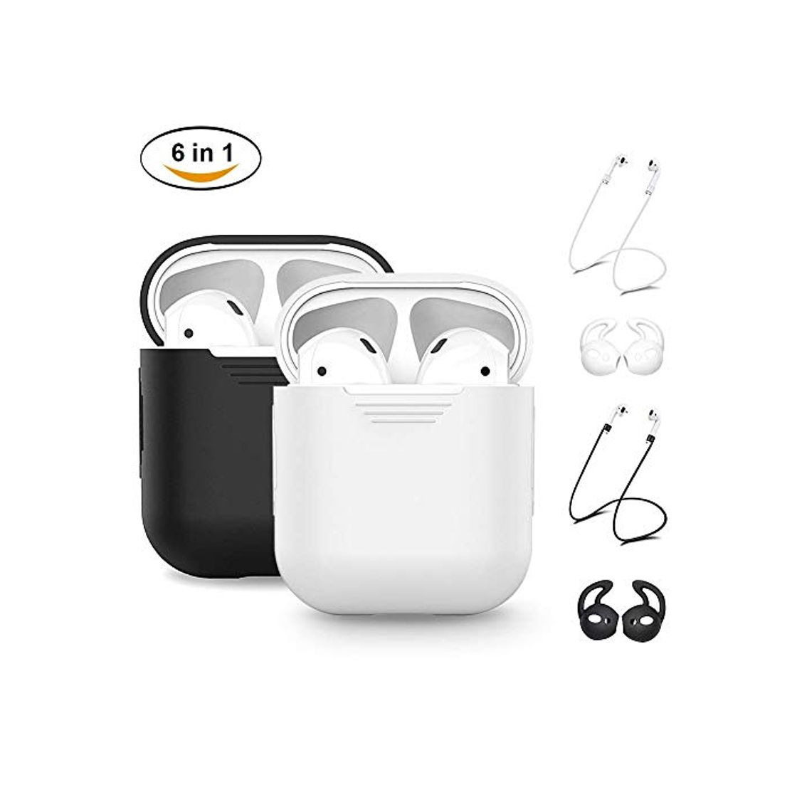 Product YCFIRE Funda Protectora para AirPods, AirPods Accesorios Funda y Piel Protectoras de