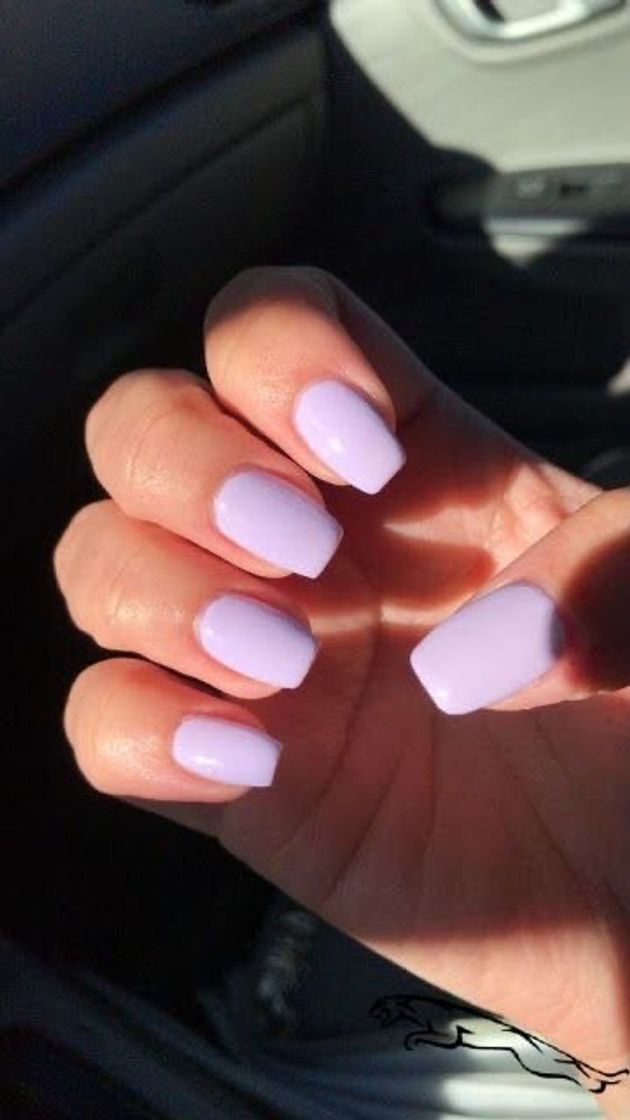 Fashion Purple pastel nails 