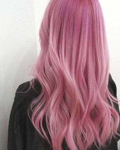 Cabelo rosa 🌸