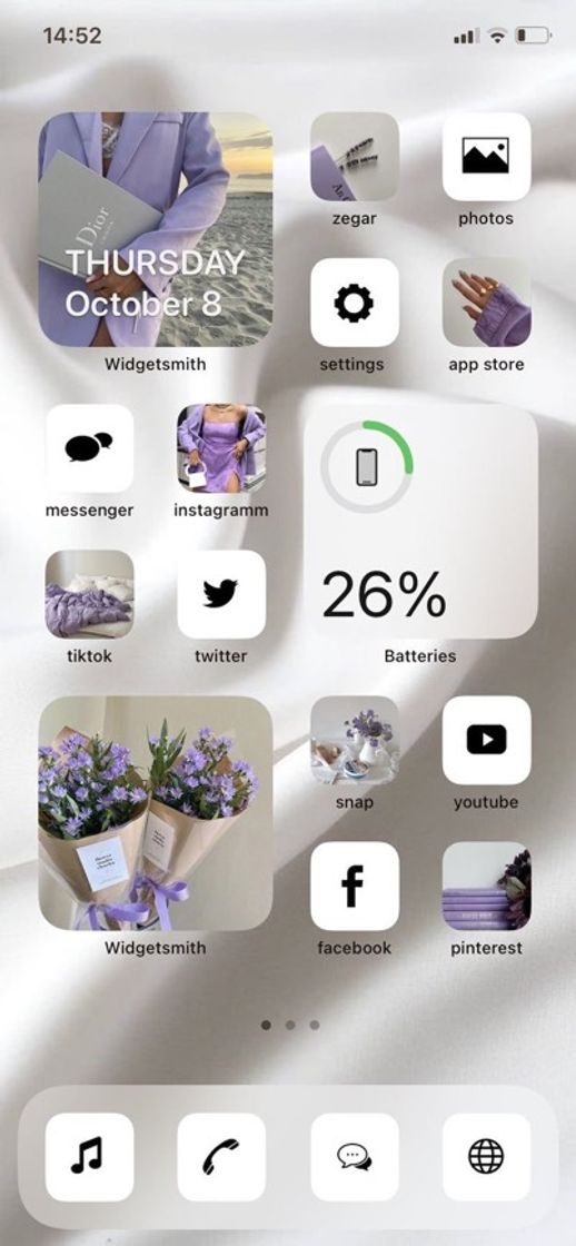 Social theme roxo 