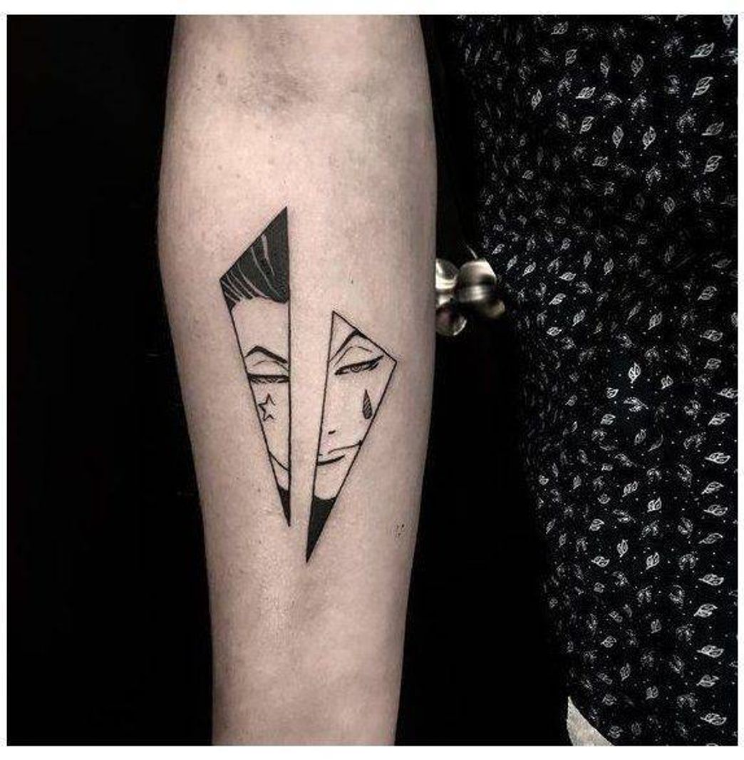 Moda Tatuagem HunterxHunter (Hisoka)