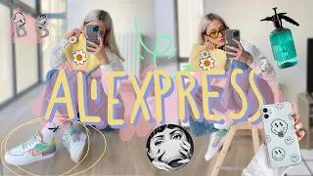 Moda Aesthetic AliExpress HAUL- "nike" y muchos accesorios más ...