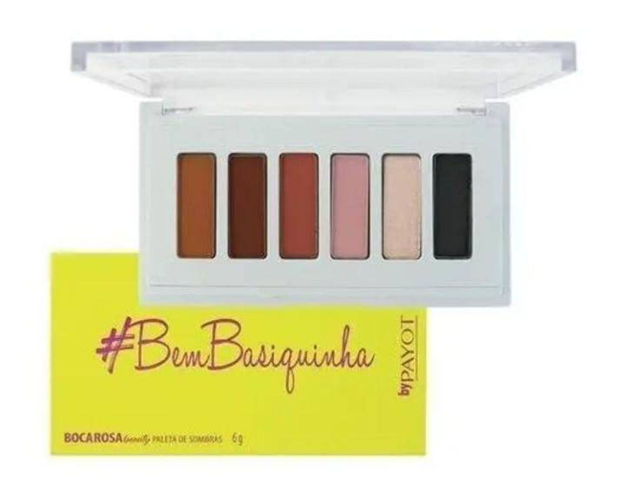 Moda Paleta de sombras boca rosa bem basiquinha 