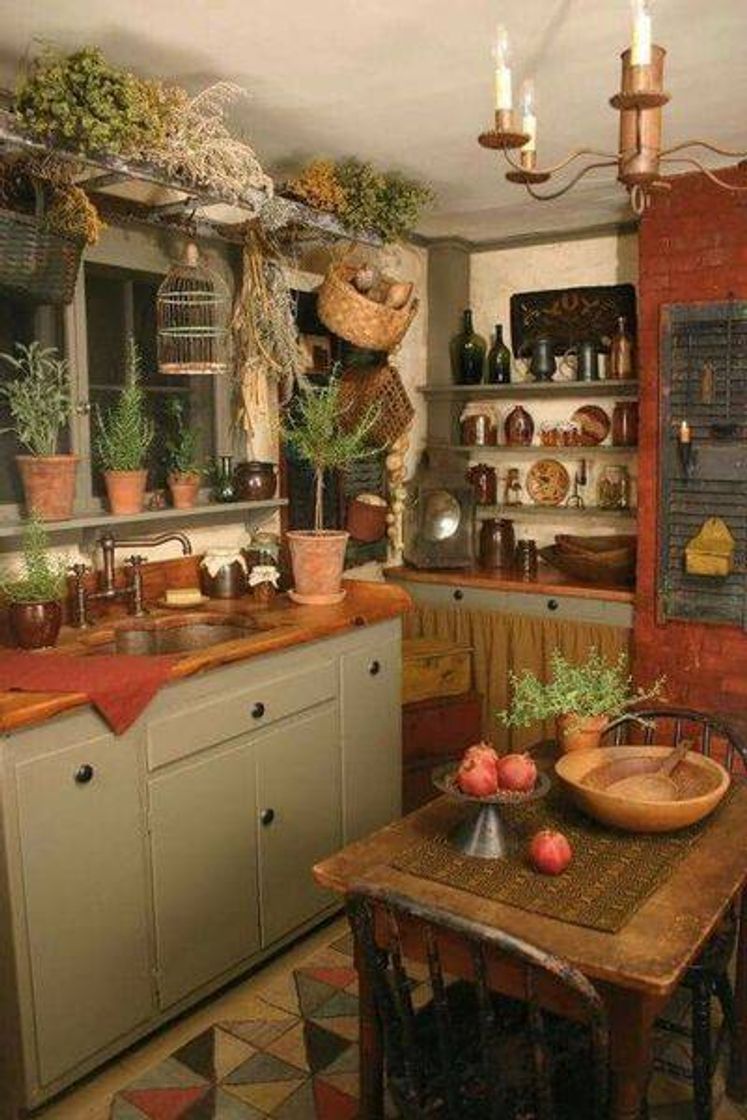 Fashion kitchen cottage core