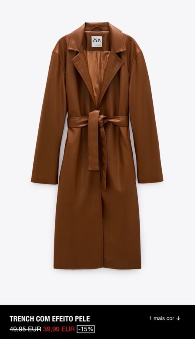 Moda Trench coat ZARA 